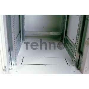 Шкаф телекоммуникационный напольный 27U (600x800) дверь перфорированная 2 шт. (ШТК-М-27.6.8-44АА) (2 коробки)