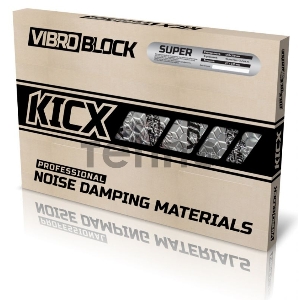 Мастичная виброизоляция Kicx Vibroblock Super (компл.:16шт) 540x370x2.7мм