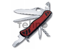 Нож перочинный Victorinox Forester M Grip (0.8361.MC) 111мм 12функций красный/черный