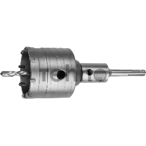 Коронка ЗУБР 2918-65_z01 буровая коническая SDS+ в сборе 65мм Коронка ЗУБР 2918-65_z01 буровая коническая SDS+ в сборе 65мм