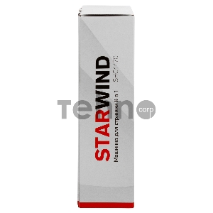 Машинка для стрижки Starwind SHC 4470 красный 3Вт (насадок в компл:2шт)