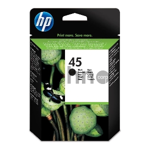 Картридж Hi-Black (51645AE) для HP DJ 850C/970C/1600C, №45, Bk NEW