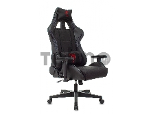 Кресло игровое Zombie Thunder 1 черный/карбон текстиль/эко.кожа с подголов. крестов. пластик