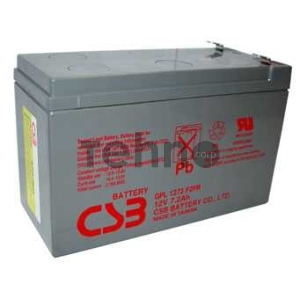 Батарея CSB GPL 1272 (12V, 7Ah F2) с увеличенным сроком службы