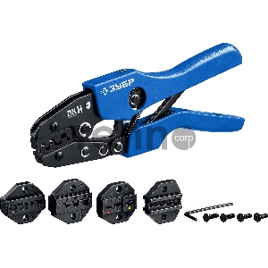 Набор в кейсе Зубр ПК-Н Профессионал 45455, пресс-клещи, 5 матриц