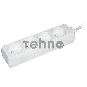 Удлинитель Iek WYP10-06-04-05-N У4 4 места 2Р/5метров 2х0.75мм2 10А/250 IEK