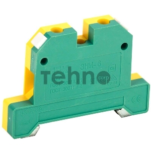 Зажим наборный Iek YZN20-006-K52 ЗНИ-6PEN 6мм2 (JXB-земля) ИЭК