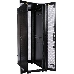 Шкаф серв. ПРОФ нап. 42U (600x1000) дверь перфорированная 2 шт., цвет черный, в сборе (ШТК-СП-42.6.10-44АА-9005) (1 коробка), фото 3