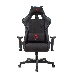 Кресло игровое Zombie Thunder 1 черный/карбон текстиль/эко.кожа с подголов. крестов. пластик, фото 2