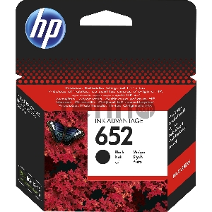 Картридж HP №652 (F6V25AE) черный, 360 стр., для DJ IA 1115/2135/3635/4535/3835/4675