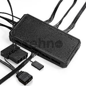 Корпус Miditower ExeGate i3 MAX-PPX600 (eATX, БП 600PPX 14см, 2*USB+1*USB3.0, HD аудио, черный, 4 вент. 12см с RGB подсветкой, контроллер + ПДУ, ARGB MB кабель, пылевые фильтры, передняя и боковая панели - закаленное стекло)