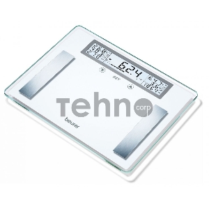 Весы напольные электронные Beurer BG51 XXL макс.200кг прозрачный