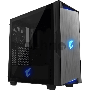 Корпус GIGABYTE AORUS C300 GLASS MidiTower без Б/П ATX MicroATX MiniITX Цвет черный GB-AC300G