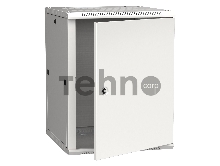 Шкаф монтажный ITK Linea W (LWR3-18U66-MF) 18U 600x600мм пер.дв.металл задн.дв.стал.лист 90кг серый 500мм 200град. 900мм 20