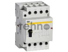 Контактор модульный КМ63-40МР AC с ручным управ. KARAT IEK MKK22-63-40