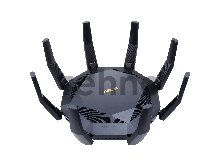 Роутер ASUS RT-AX89X //802.11b/g/n/ac/ax, до 1148+4804 бит/c, 2,4 + 5 гГц, 8 антенны, USB, GBT LAN ; 90IG04J1-BM3010