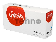 Тонер-туба SAKURA KMTN-321C (A33K450) для Konica Minolta, голубой, 25000 к.