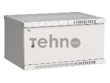 Шкаф ITK LWE3-06U64-MF LINEA WE 6U 600x450 мм дверь металл серый