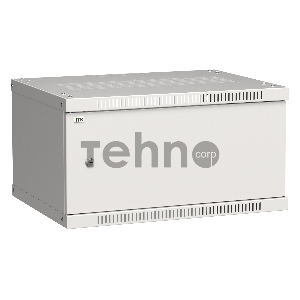 Шкаф ITK LWE3-06U64-MF LINEA WE 6U 600x450 мм дверь металл серый