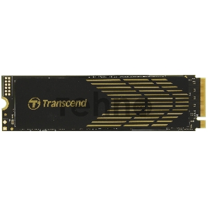 Флеш-накопитель Transcend Твердотельный накопитель SSD Transcend 500GB, M.2 2280, PCIe Gen4x4, M-Key, 3D TLC, with Dram