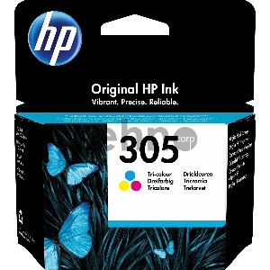 Картридж струйный HP 305 3YM60AE многоцветный (100стр.) (2мл) для HP DJ 2320/2710/2720