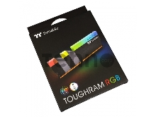 Оперативная память Thermaltake 16GB DDR4 3200 DIMM TOUGHRAM RGB Black Gaming Memory Non-ECC, CL16, 1.35V, Heat Shield, XMP 2.0, Kit (2x8GB), RTL