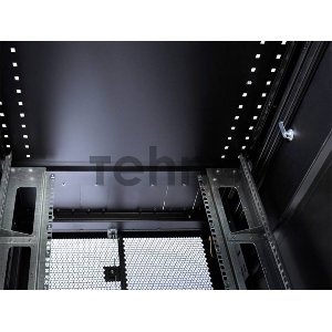 Шкаф серверный ЦМО ШТК-СП-42.8.12-48АА-9005 42U 800x1200мм пер.дв.перфор. задн.дв.перфор.2-хст. 2 бок.пан. 1350кг черный