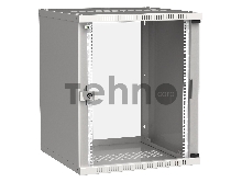 Шкаф ITK LWE3-15U66-GF LINEA WE 15U 600x600 мм дверь стекло серый