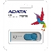 Флеш Диск AData 16Gb C008 AC008-16G-RWE USB2.0 белый, фото 8