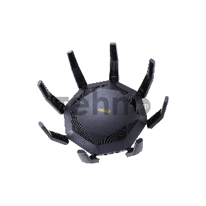 Роутер ASUS RT-AX89X //802.11b/g/n/ac/ax, до 1148+4804 бит/c, 2,4 + 5 гГц, 8 антенны, USB, GBT LAN ; 90IG04J1-BM3010