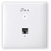 Точка доступа TP-Link Omada AC1200 wireless MU-MIMO Gigabit wall-plate Access Point, 1 Gigabit downlink port, 1 gigabit uplink port, 802.3af/at PoE in, wall plate mounting, support standalone mode and controlled by Omada SDN controller (Software/hardware/Cloud), фото 1