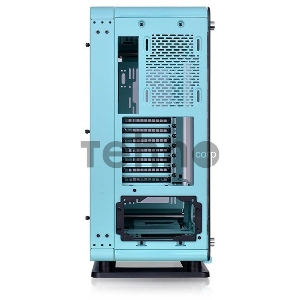 Корпус Thermaltake Core P6 TG Turquoise черный без БП ATX 18x120mm 12x140mm 2xUSB2.0 2xUSB3.0 audio bott PSU