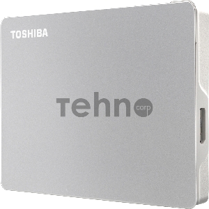 Жесткий диск Toshiba USB 3.0 1Tb HDTX110ESCAA Canvio Flex 2.5 серебристый