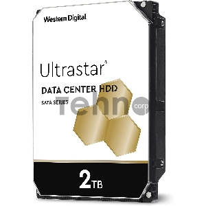 Жесткий диск 2Tb Western Digital Ultrastar 7K2 (HUS722T2TALA604) {SATA 6Gb/s, 7200 rpm, 128mb buffer, 3.5} 1W10002