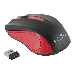 Мышь Oklick 485MW черный/красный оптическая (1200dpi) беспроводная USB (2but), фото 4