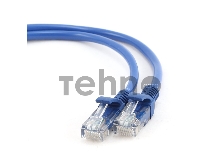 Патч-корд FTP Gembird PP22e-2m кат.5e, 2м, литой, синий, многожильный