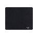 Коврик для мыши Gembird MP-BLACK, чёрный, размеры 220*180*1мм, полиэстер+резина, фото 1
