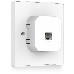 Точка доступа TP-Link Omada AC1200 wireless MU-MIMO Gigabit wall-plate Access Point, 1 Gigabit downlink port, 1 gigabit uplink port, 802.3af/at PoE in, wall plate mounting, support standalone mode and controlled by Omada SDN controller (Software/hardware/Cloud), фото 3
