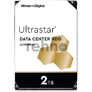 Жесткий диск 2Tb Western Digital Ultrastar 7K2 (HUS722T2TALA604) {SATA 6Gb/s, 7200 rpm, 128mb buffer, 3.5} 1W10002