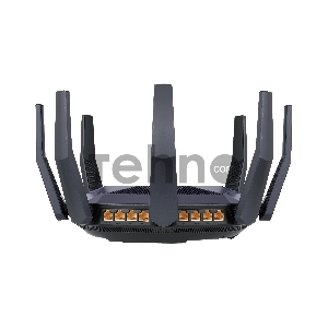 Роутер ASUS RT-AX89X //802.11b/g/n/ac/ax, до 1148+4804 бит/c, 2,4 + 5 гГц, 8 антенны, USB, GBT LAN ; 90IG04J1-BM3010