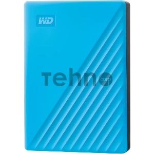 Внешний жесткий диск Western Digital Original USB 3.0 4Tb WDBPKJ0040BBL-WESN My Passport 2.5 голубой