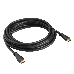 Кабель Greenconnect 3.0m HDMI версия 1.4, черный, OD7.3mm, 30/30 AWG, позолоченные контакты, Ethernet 10.2 Гбит/с, 3D, 4K, GCR-HM310-3.0m, экран Greenconnect Кабель 3.0m HDMI версия 1.4, черный, OD7.3mm, 30/30 AWG, позолоченные контакты, Ethernet 10.2 Гбит/с, 3D, 4K, GCR-HM310-3.0m, экран, фото 1