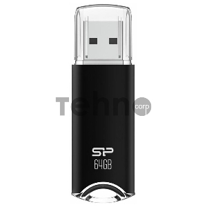 Накопитель USB Flash 64Gb Silicon Power Helios H02, USB 2.0, Black Накопитель USB Flash 64Gb Silicon Power Helios H02, USB 2.0, Black
