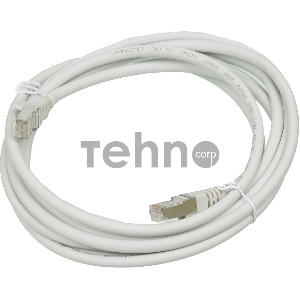 Кабель Патч-корд Lanmaster FTP LAN-PC45/S6A-3.0-GY вилка RJ-45-вилка RJ-45 кат.6А 3м серый LSZH (уп.:1шт)