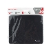 Коврик для мыши Gembird MP-BLACK, чёрный, размеры 220*180*1мм, полиэстер+резина, фото 3