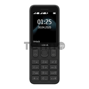 Телефон сотовый Nokia NOKIA 125 TA-1253 DS EAC UA BLACK