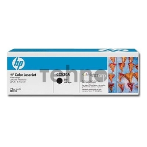 Тонер-картридж HP CC530A черный для LJ CP2025/CM2320 3500стр.