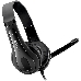 Гарнитура CANYON HSC-1 basic PC headset with microphone, combined 3.5mm plug, leather pads, Flat cable length 2.0m, 160*60*160mm, 0.13kg, Black, фото 2