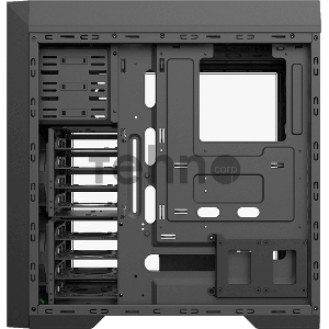 Компьютерный корпус E-ATX, без блока питания Gamemax TiTan Silent E-ATX case, black, w/o psu, w/2xUSB3.0+2xUSB2.0, HD-Audio, w/2x12cm front fans (GMXWFBK), w/1x12cm rear fan (GMX-WFBK)