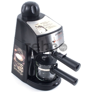Кофеварка Endever Costa-1050 (черный/стальной, 900 Вт, объем 0,2 л,)